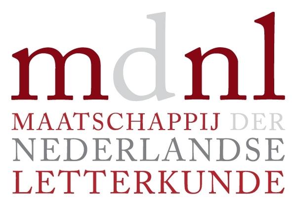 Logo MdNL Maatschappij der Nederlandse letterkunde